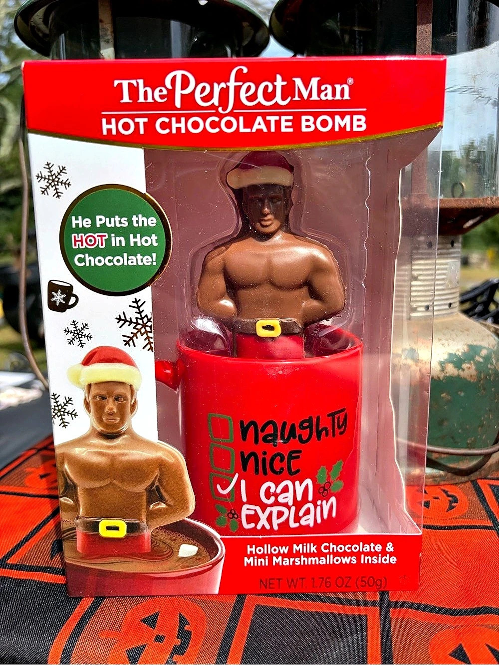 The Perfect Man Hot Chocolate Bomb Red NWT